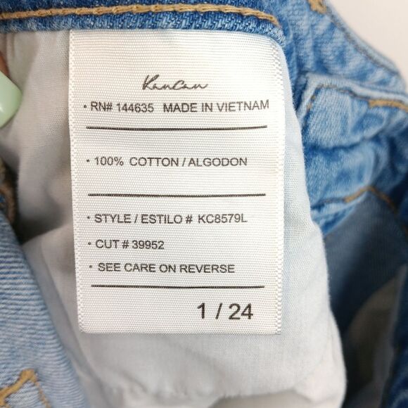 KanCan Women’s Distressed Jeans Light Wash Size 1/24 100% Cotton - Picture 8 of 12